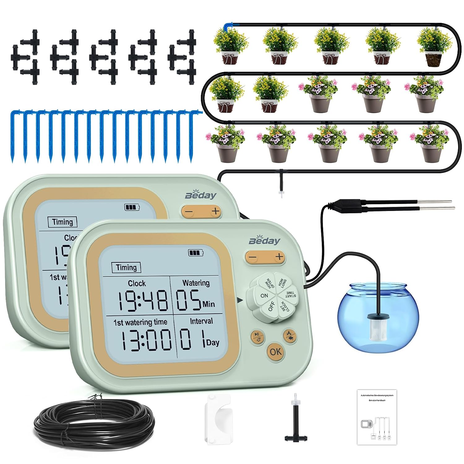 Plant Sensor - Automatyczny system nawadniania roślin dla 15