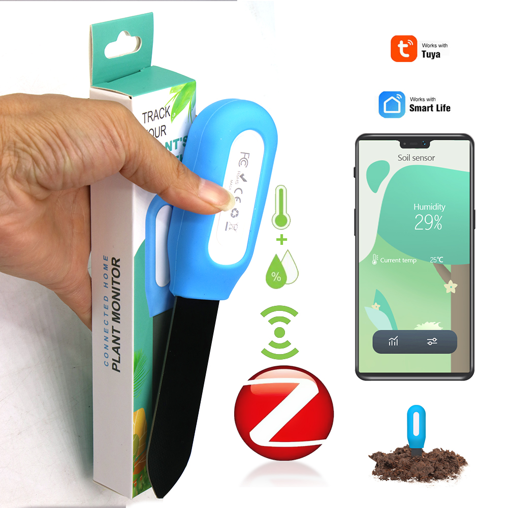 Plant Monitor - Inteligentny czujnik gleby Zigbee do monitorowania