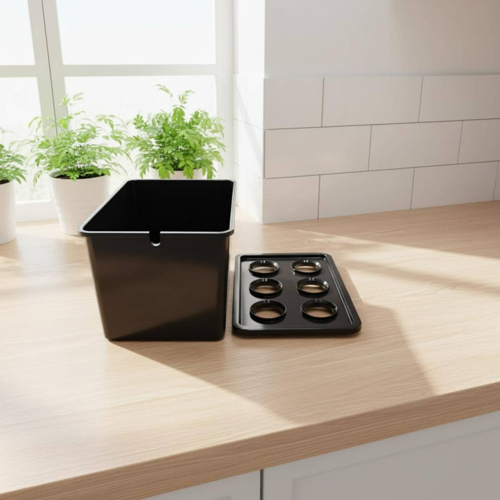 Indoor Garden Kit - Hydroponiczna skrzynka do uprawy roślin, przyjazna