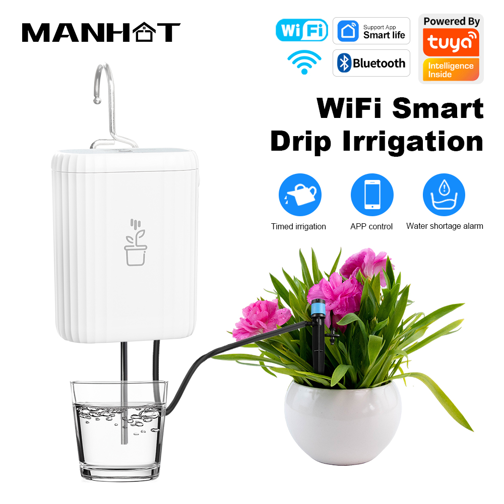 Smart Garden System - Inteligentny system nawadniania kropelkowego WiFi, automatyczny