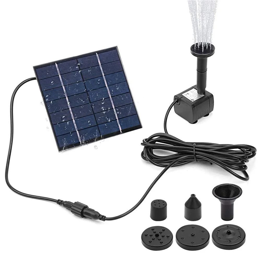 Indoor Garden Kit - 1.4W Mini pompa fontanna solarna zestaw