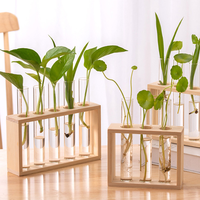 Hydroponic Grow Pod - Hydroponiczny pojemnik na rośliny z drewnianą