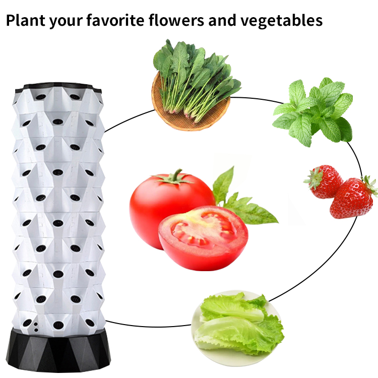 Inteligentny Zestaw do Hydropo – Hydroponic Tower recenzja i cena