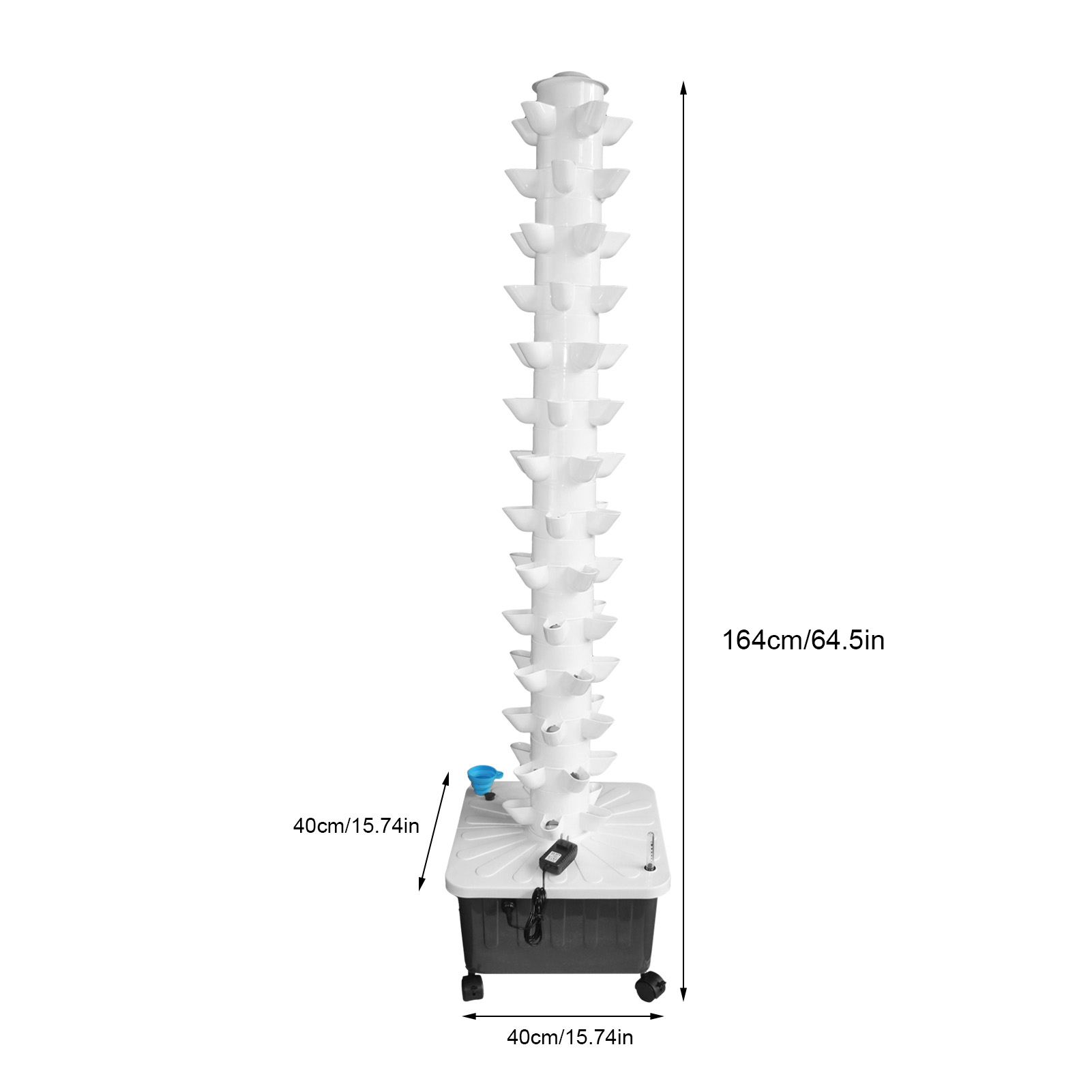 System hydroponiczny, 70 kapsu – Hydroponic Tower recenzja i cena