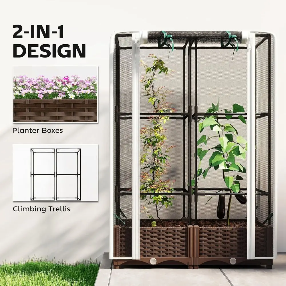 Wysoka grządka ogrodowa z krat – Self Watering Planter recenzja i cena
