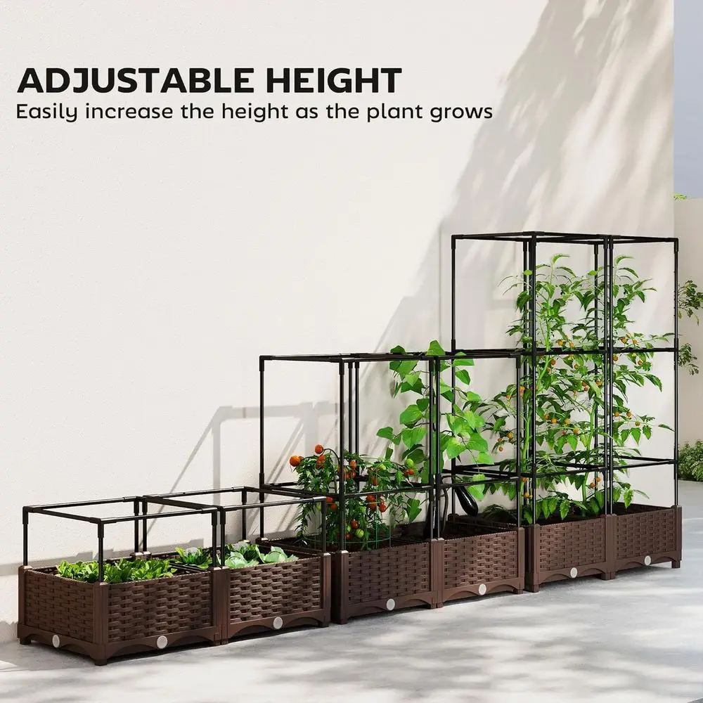 Wysoka grządka ogrodowa z krat – Self Watering Planter recenzja i cena