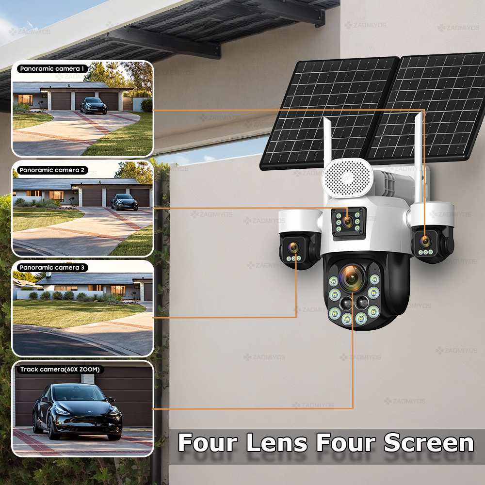 4-objektowowa kamera zewnętrzn – Garden Camera recenzja i cena