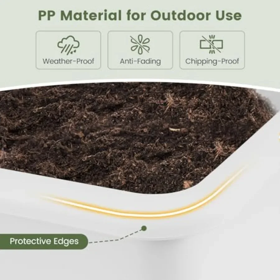 Zestaw 2 podwyższonych donic d – Self Watering Planter recenzja i cena