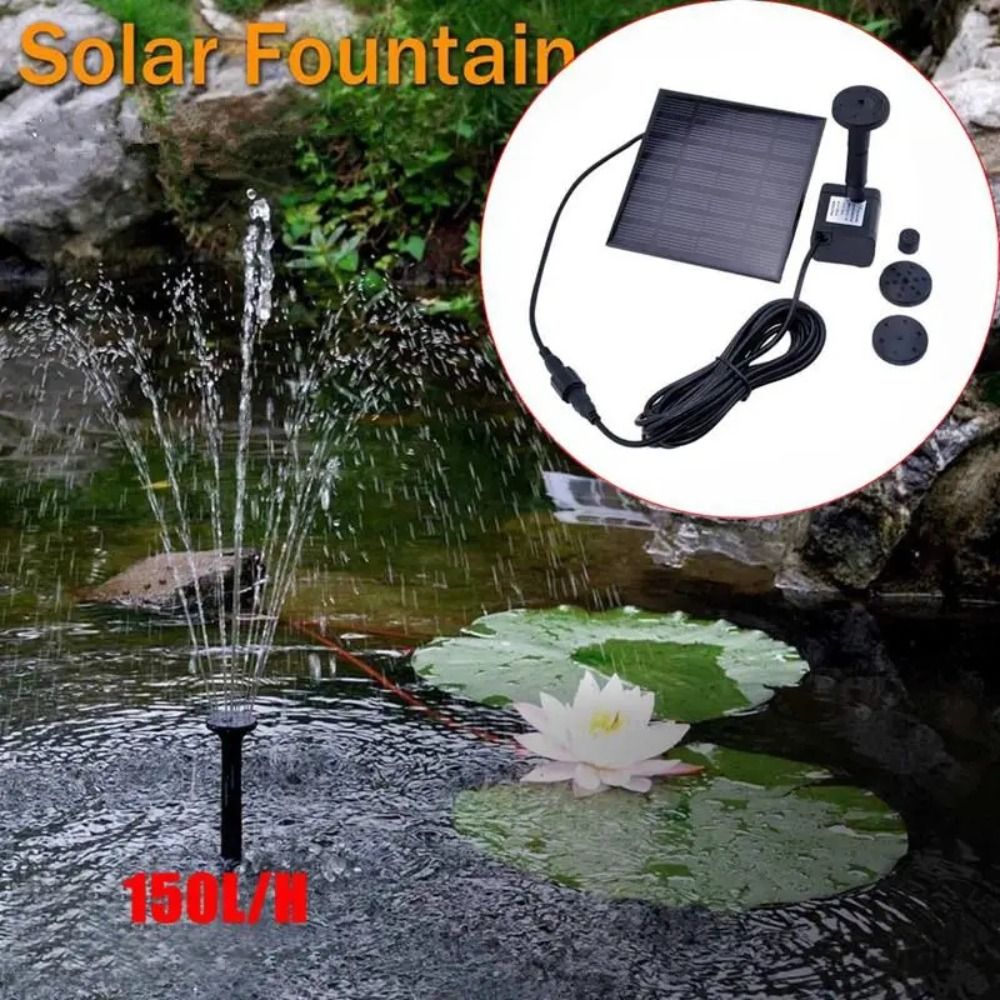 1.4W Mini pompa fontanna solar – Indoor Garden Kit recenzja i cena