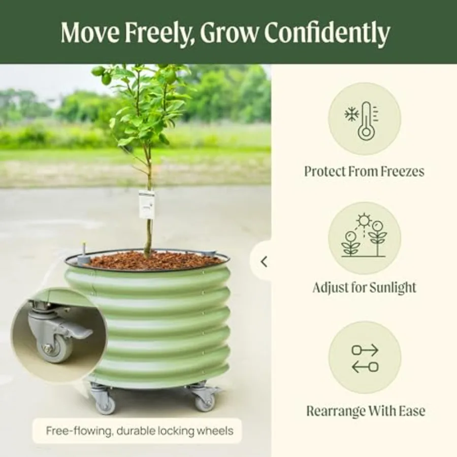 Kwadratowe doniczki do uprawy  – Self Watering Planter recenzja i cena