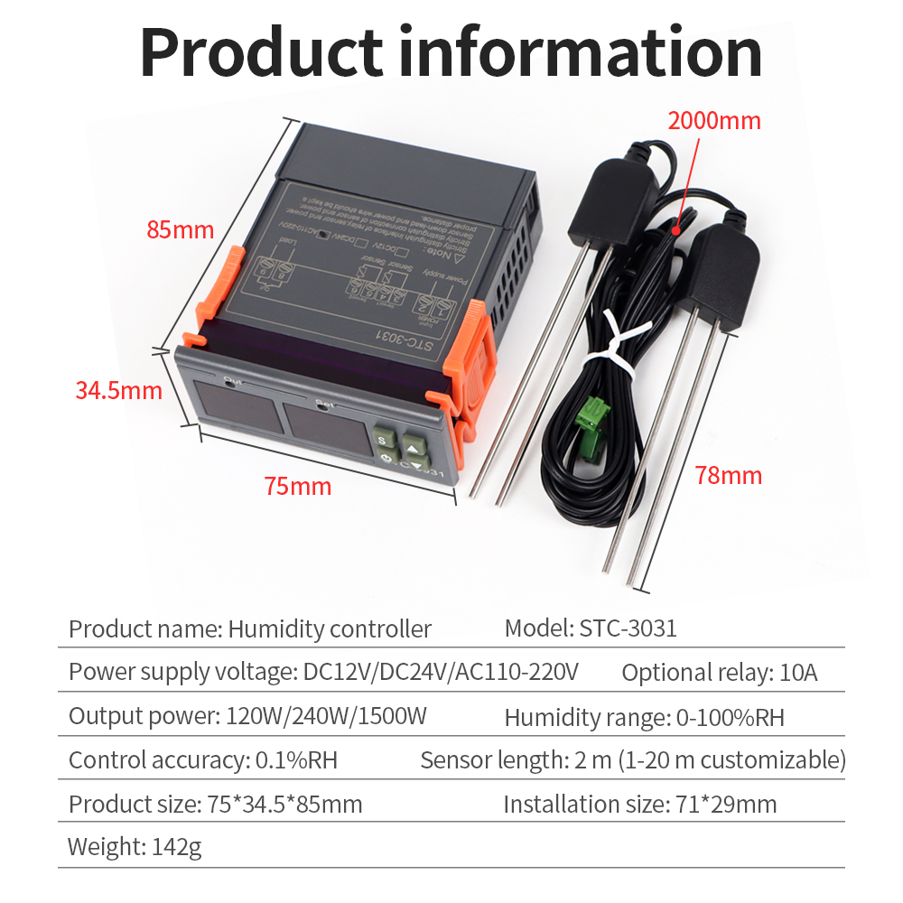 STC-3029 / 3030 / 3031 Kontrol – Plant Monitor recenzja i cena