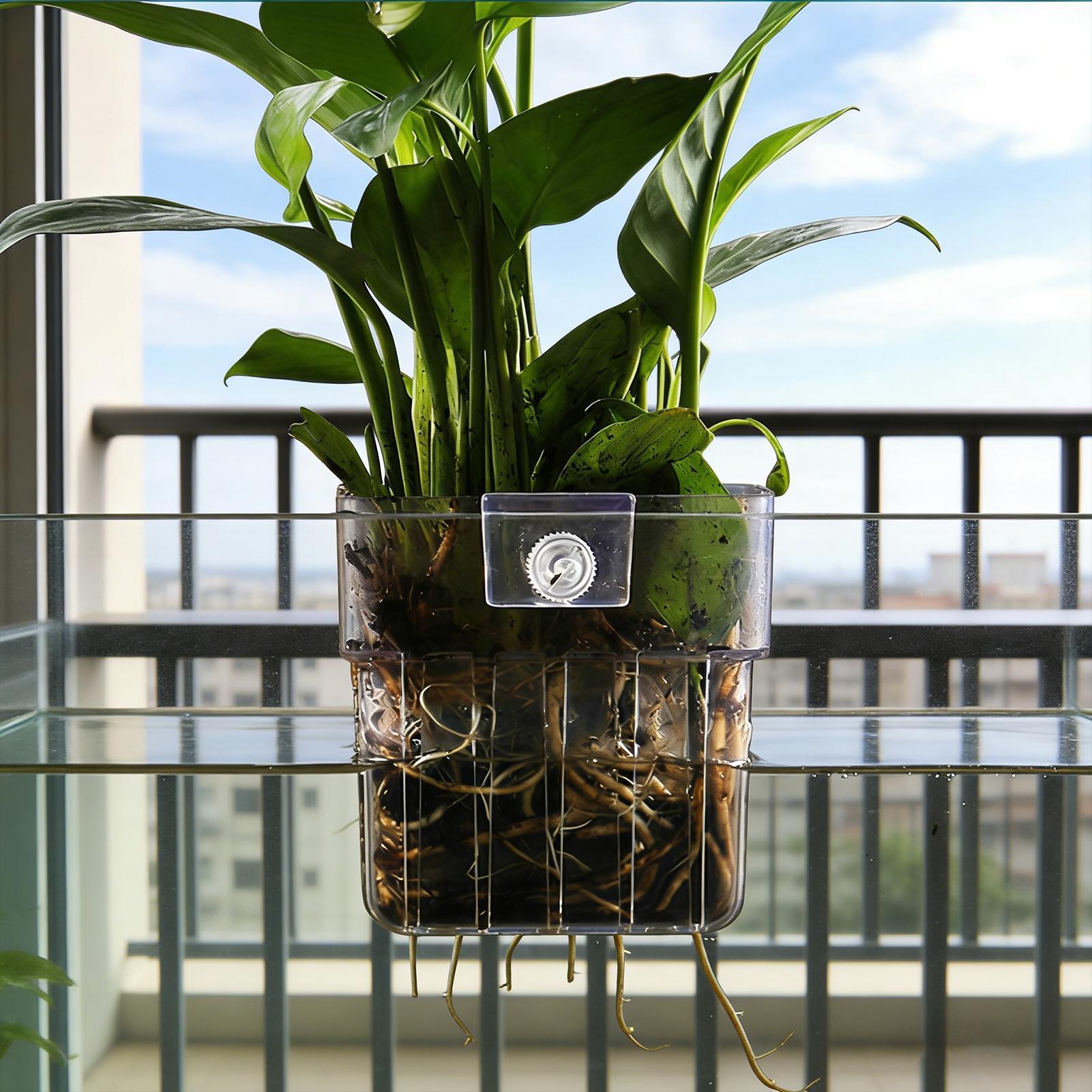 Przezroczysty wiszący kwietnik – Hydroponic Grow Pod recenzja i cena