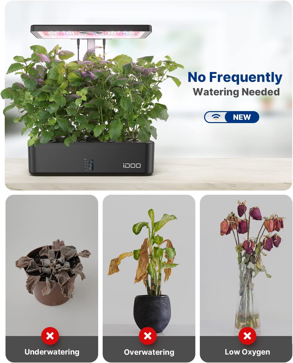 12-komórkowy system hydroponic – Indoor Garden Kit recenzja i cena