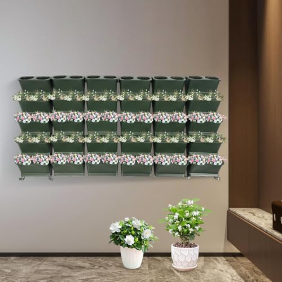 Pionowa doniczka ścienna do uż – Self Watering Planter recenzja i cena