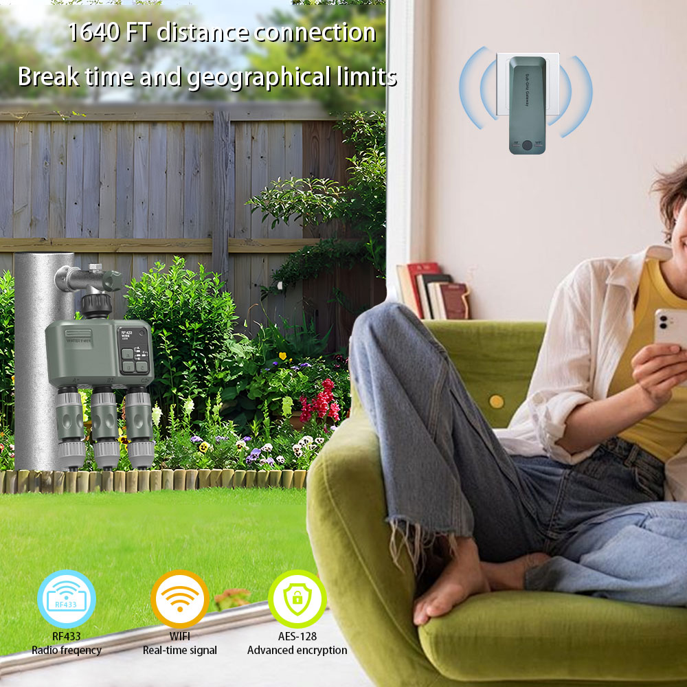 Tuya Wifi+RF433 3-wyjściowy Ti – Smart Garden Kit recenzja i cena