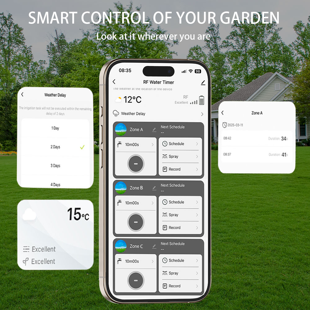 Tuya Wifi+RF433 3-wyjściowy Ti – Smart Garden Kit recenzja i cena