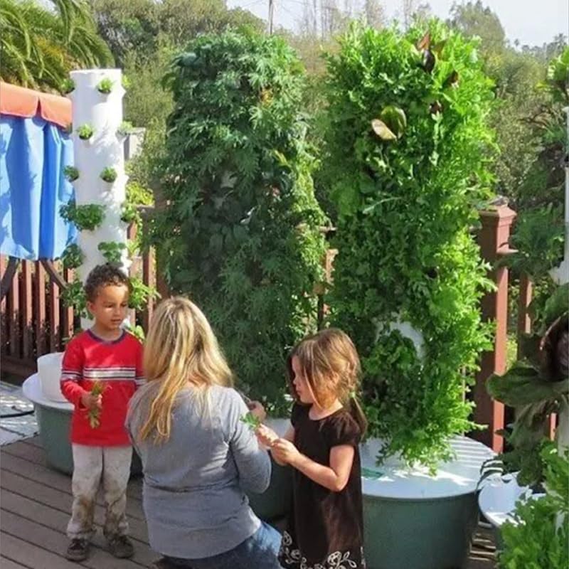 Wieża do hydroponiki pionowej, – Hydroponic Tower recenzja i cena